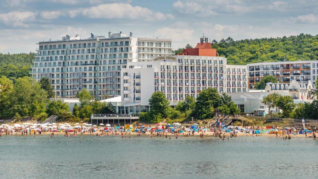 Miedzyzdroje,Balticus Promenada Gwiazd 14, Apartament Z Widokiem Na Morze Iwona Exterior photo
